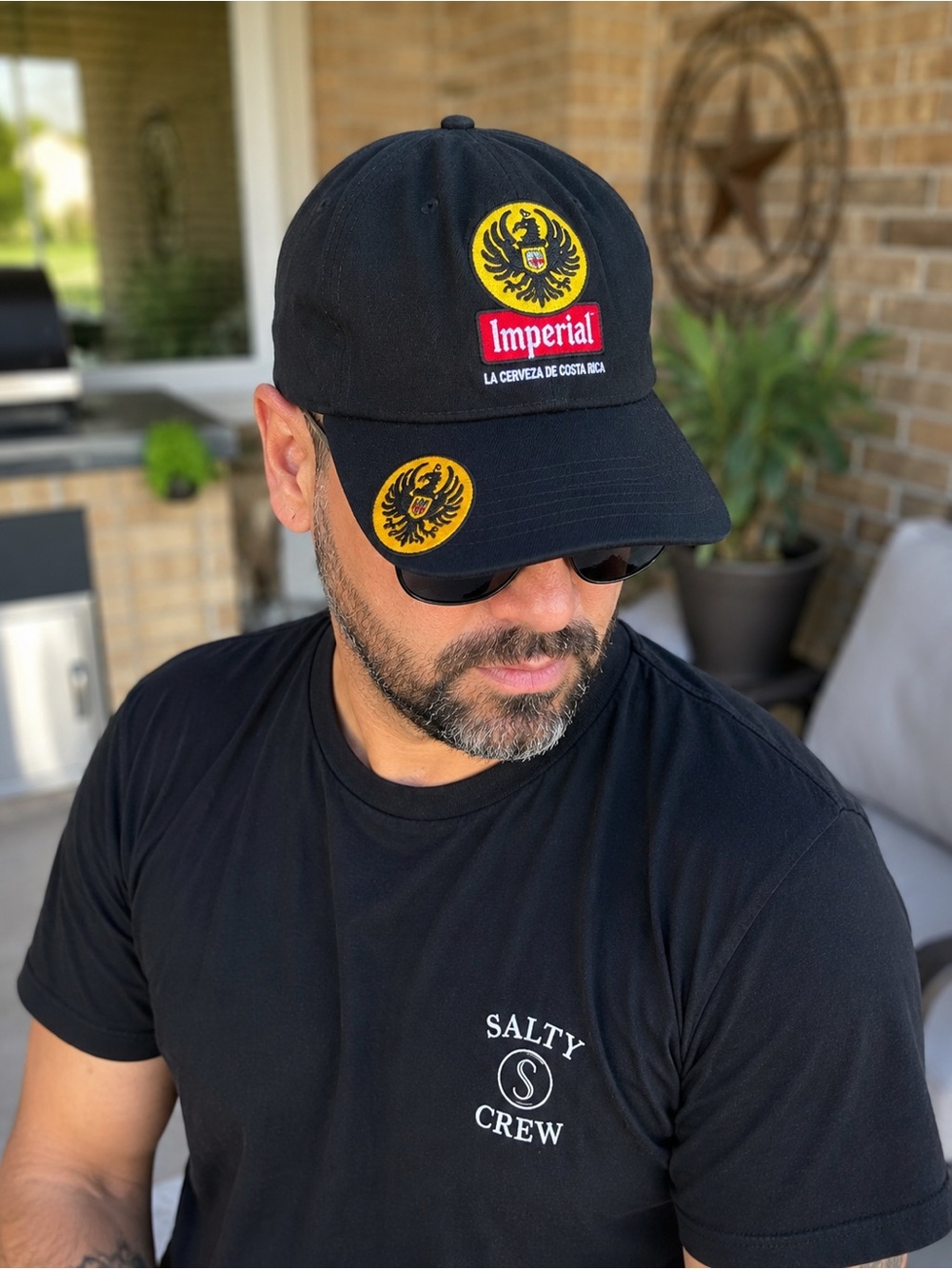 Imperial Black Logo Baseball Cap - Black